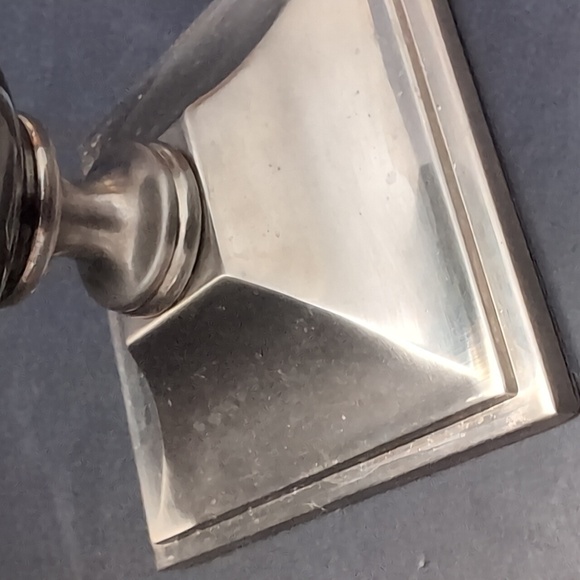 Vintage Partylite Elegant Black and Silver Candle Holder. - Picture 3 of 8